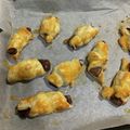 はらぺこまさる's cooksnap of when they made 材料3つ！チョコレートのミニクロワッサン.