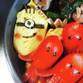 ageha0429's cooksnap of when they made 意外と簡単‼ミニオンの卵焼き弁当.