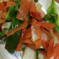料理スキになってきた's cooksnap of when they made 大根とにんじんの皮のきんぴら.