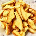 yumminie's cooksnap of when they made 食パンの耳で！揚げずに簡単手作りラスク.