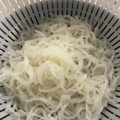 knoflook's cooksnap of when they made しらたきの下処理♡.