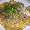 まぶたん's cooksnap of when they made 和風焼きそば☆瓦そば風？(^^ゞ.