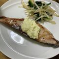 ゆいランラン's cooksnap of when they made ブリのソテー　にんにくマヨ添え.