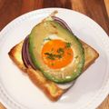 クック5E2Q86☆'s cooksnap of when they made アボカド・エッグ　ブレックファースト.