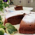 ko_ma_'s cooksnap of when they made スフレチョコレートケーキ.