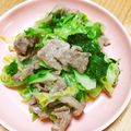 メルティローズ's cooksnap of when they made 旨塩豚キャベツ☆大葉in.
