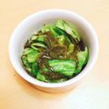 ★ぴよぴよ501★'s cooksnap of when they made 簡単★めかぶとキャベツの和え物.