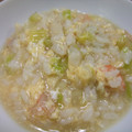 yuatu56's cooksnap of when they made ルクエで簡単♪海老と卵のふわふわ雑炊.