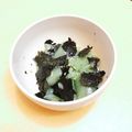 ★ぴよぴよ501★'s cooksnap of when they made 海苔ポン刺身こんにゃく.