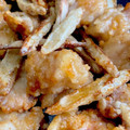 あたくし's cooksnap of when they made 鶏もも肉とごぼうの甘辛和え.