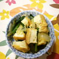 くネコまろす's cooksnap of when they made 厚揚げ＊小松菜＊新玉ねぎの簡単炒め物.