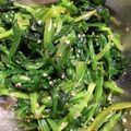 はちみつココア's cooksnap of when they made ♥ほうれん草とにらのナムル♥.