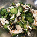 Hanachan13's cooksnap of when they made ささみときゅうりの塩昆布和え.