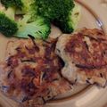 茂作☆'s cooksnap of when they made 豆腐ハンバーグ(鶏ひき肉入)　給食.