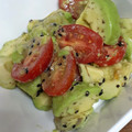 クックSEESE4☆'s cooksnap of when they made アボカドトマトのめんつゆのごま和え.