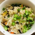 duffy_LOVE's cooksnap of when they made 舞茸香る☆ひじきの炊き込みご飯.