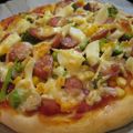 ごんさんち's cooksnap of when they made 簡単☆本格！ボリュームたっぷり♪ピザ.