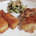粉☆早's cooksnap of when they made 【龍愛】厚揚げのマヨ照り焼き.