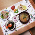 さるぱんだ's cooksnap of when they made もやしと青梗菜のカニカマ和え.