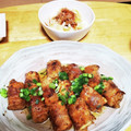 rik_piyo's cooksnap of when they made 豚バラの厚揚げ巻き.