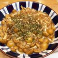 かつぞう☆'s cooksnap of when they made 簡単小鉢♪なめこの醤油バター炒め(^^).