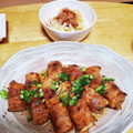 rik_piyo's cooksnap of when they made 豚肉とレタスのゴマポン炒め.