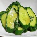 きのっぴぃ２号's cooksnap of when they made ニンニクと大葉入り☆きゅうりの漬物☆.