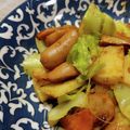 rie0x0's cooksnap of when they made 新じゃがのカレー炒め.