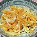 実１１３'s cooksnap of when they made もやしと人参の簡単ナムル.