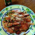 じゃりてん's cooksnap of when they made 早うま！ナポリタン丼～どんぶり委員長より.
