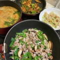 ｍ２ｓママ's cooksnap of when they made ＊豚コマとピーマンと椎茸の旨味醤油炒め＊.