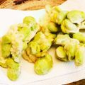 ＊いちごショート＊'s cooksnap of when they made ✿そら豆の天ぷら✿.