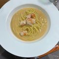 migiwanco's cooksnap of when they made アメリケーヌソースの海老パスタ.