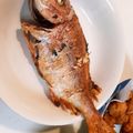 ぷにぷに～mama's cooksnap of when they made ♪グリルで簡単！鯛の塩焼き シンプルに.