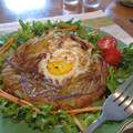 ぽぽたんこぶ's cooksnap of when they made *ポテトの巣篭もりたまご*.