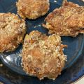 105♡'s cooksnap of when they made 余った肉じゃがで作る揚げないコロッケ♪.