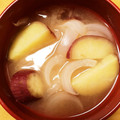 ellie21's cooksnap of when they made ほっこり甘い！さつま芋と玉ねぎのみそ汁.