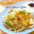 YUH♡ママ's cooksnap of when they made 話題の塩麹で＊塩麹焼きそば＊.