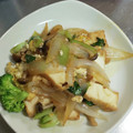 M130018's cooksnap of when they made ちんげん菜と厚揚豆腐の和風炒め.