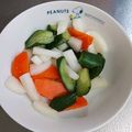 最高ﾋﾟｰﾏｿ's cooksnap of when they made すし酢で♡簡単！大根のお漬物～♡.