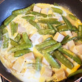 ゆうちゃんシェフ's cooksnap of when they made 絹さやと玉ねぎの卵とじ.