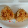 ふきのとじ's cooksnap of when they made 残りご飯で美味しい♪焼きおにぎり.