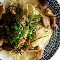 othukisama's cooksnap of when they made 椎茸の和風ツナパスタ.