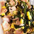 1男4女のママ's cooksnap of when they made ベビーリーフほうれん草のバター炒め.