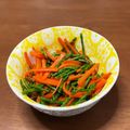 chika830's cooksnap of when they made 簡単！人参とシーアスパラガスの副菜.