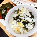 achanuha's cooksnap of when they made 包丁不要！じゃことわかめの炊き込みご飯！.