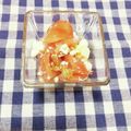 ﾁｲﾁｬﾝﾏﾏ's cooksnap of when they made トマトとチーズのハニーサラダ　くるみ添え.