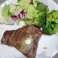 qzqnnj's cooksnap of when they made ⭐いきなりステーキ社長の美味しい焼き方！.