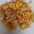 unauna72's cooksnap of when they made 簡単！焼きそば麺アレンジ！カリッとピザ.