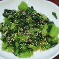 クックVOY1Q3☆'s cooksnap of when they made 小松菜のナムル.